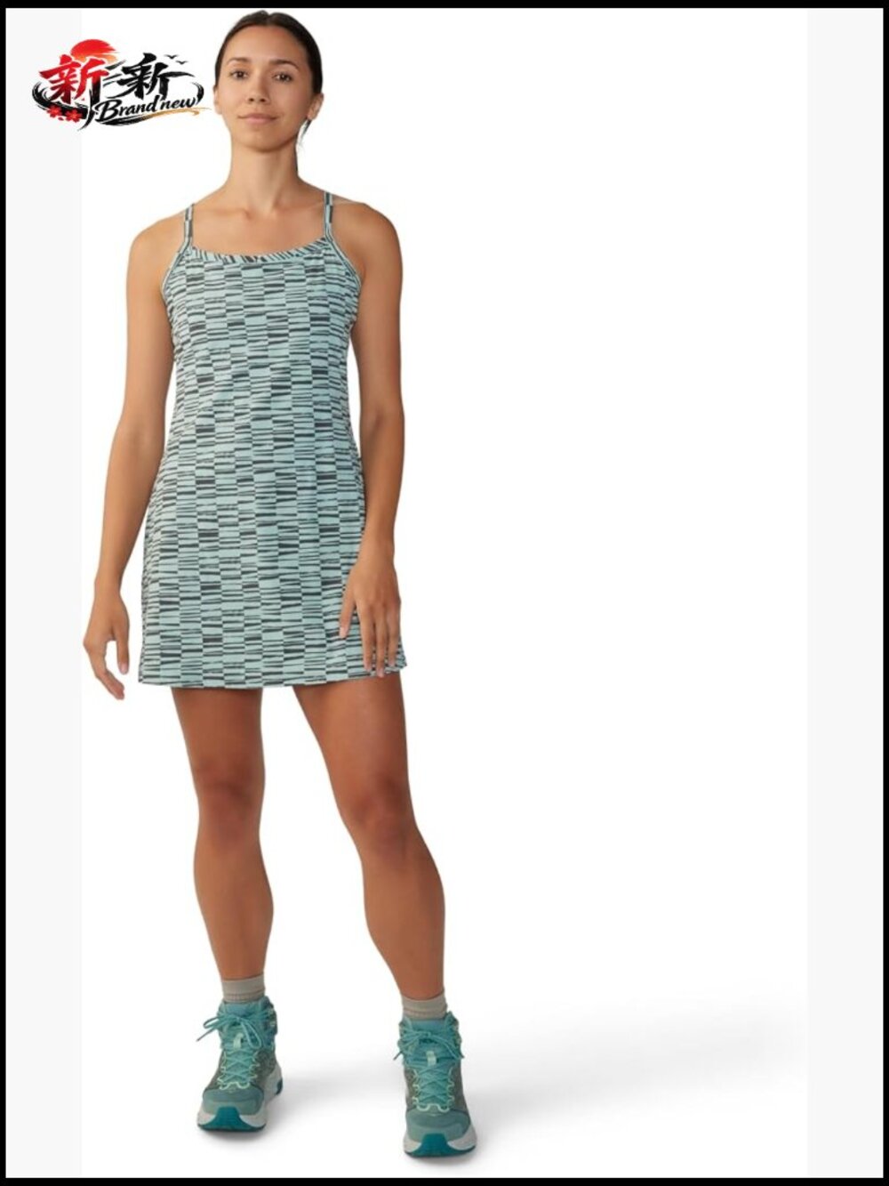 Mountain Hardwear Dynama Dress UPF 50 Active Sleeveless Racerback with Built-in